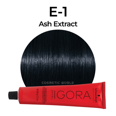 SCHWARZKOPF - IGORA ROYAL_Igora Royal E - 1 Cendre Extract_Cosmetic World